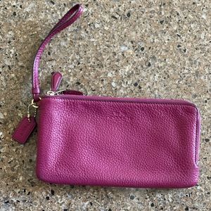 COACH wristlet